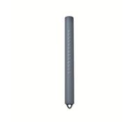 Mattarello in silicone - Rullo in acciaio inox per pasticceria e cottura (grigio)