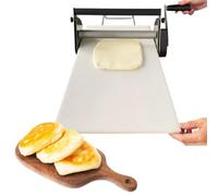 mattarello, Macchina for la stesura manuale della pasta, macchina for la stesura della pasta commerciale, acciaio inossidabile, spessore regolabile(400)