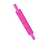 Mattarello per goffratura 3D Mattarello per fondente Rullo per pasta fai-da-te per la cucina Biscotti da forno Biscotti Torta fondente Pasta per pasta Argilla(Rosso)