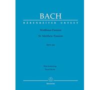 Mattauspassion / St. Matthew Passion BWV 244: Klavierauszug / Vocal Score