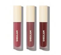 Matte Allure Mini Set Rossetto Liquido-After The Moment Rossetto Lip Combo Marca Di Bellezza Cosmetici Trucco Per Donne E Ragazze Il set di rossetti liquidi SHEGLAM MATTE ALLURE Mini presenta la versi