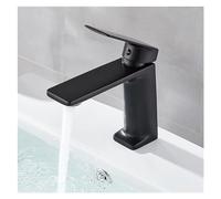 Matte Black Basero Basino Basitto Mixer Caldo Sindaci Incasso, Tap Vanity Elegante, Resistente e Facile da installare, Perfetto per i bagni Moderni