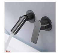 Matte Black Folding Basin Basino Montaggio Montato Caldo e Freddo Mixer Acqua Concated Installa Gruzza di Lavaggio, della Cucina