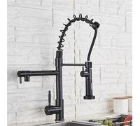 Matte Blass Blass Pull Down Cucina Down Deeck Dual Spray Mixer Tocca con acqua calda/fredda 2 modalità di funzione per cucine moderne Beauty Comes