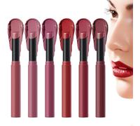 Matte Bold Lipsticks, Waterproof Lipstick Set, 0.33 Inches Watertight & Smudge Resistant, Women Nude Lip Pen for Busy Mornings Events or Travel When You Need Your Mouth Color