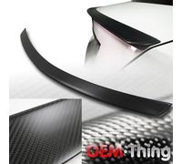 Matte Carbon Fiber Fit FOR Mercedes Benz W204 A Type C-Class Trunk Spoiler 13