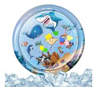 Matte di gioco d'acqua per gatti gatto gioco d'acqua di gatto stuoia di gioco,Matte di raffreddamento per animali domestici per il caldo | Sentirsi fresco confortevole, intrattenimento indoor