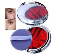 Matte Face Pressed Cream, Oil Control Cosmetics, 10 g Breathable Waterproof Fixing Cream, Long Lasting Makeup Holding Cream for Light, Medium & Tan Skin Tones, Matte Finish Makeup Setting Powder