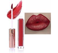 Matte Metallic Lip Gloss,Long Lasting Waterproof Strong Pigmented Not Stick Cup,Diamond Shimmer Liquid Lipstick Makeup for Women (E)