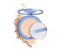 Matte Perfection Pressed Powder, Pressed Powder, Oil Control Face Pressed Powder, Matte Smooth Setting Powder Makeup (01# CLASSIC IVORY)