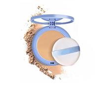 Matte Perfection Pressed Powder, Pressed Powder, Oil Control Face Pressed Powder, Matte Smooth Setting Powder Makeup (03# PURE BEIGE)