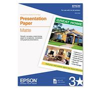 Matte Presentation Paper, 27 lbs., Matte, 8-1/2 x 11, 100 Sheets/Pack