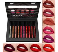 Matte Rossetti Lunga Durata 24 Ore, Afflano Rossetto Liquido + Lip Plumper Gloss, Waterproof Liquid Lipstick Set Rossetti Matte Lunga Durata Opaco, Tazza Antiaderente Nude Naturale Rosa Trucco Labbra