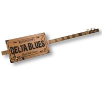 Matteacci's Delta Blues 3 Special Cigar Box Guitar Made In Italy