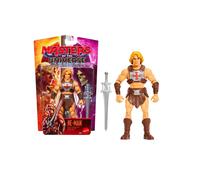 Masters of the Universe - He-Man con colpo di Spada del Potere, action figure con movimento di rotazione e rilascio ispirata all'eroe nel film MOTU 2026, 6+ anni, JKJ02