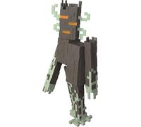 Mattel Minecraft - Personaggio Creaking, action figure dal design pixelato ispirata al videogioco con luci interattive, suoni e accessorio a forma di cuore crepitante, 6+ anni, JKR45