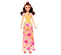 Mattel Disney Princess Belle bambola Sorprese e Accessori | 8 sorprese tra cui scatola a cuore, anello per bambini e 9 accessori, bambola ispirata a La Bella e la Bestia, JHL51