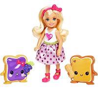 Mattel - Bambola Chelsea e i suoi amici con accessori - Barbie, multicolore (Matel FDJ09)