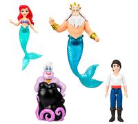 Mattel Bambola Disney Princess Little Mermaid Character Set