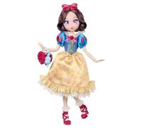Mattel Disney Princess Collector - Biancaneve in stile Manga, bambola snodabile da collezione ispirata al film con borsetta e ciondolo a forma di animale, 6+ anni, JLT59