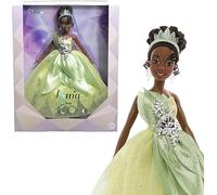 Mattel Bambola Tiana Disney da Collezione per celebrare i 100 anni di magia Disney, ispirata al film Disney, regali per bambini, bambine e collezionisti, HLX61
