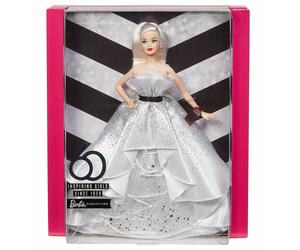 Mattel Barbie Collector 60th 60° Anniversario Anniversary White NUOVA Brown BOX