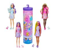 Barbie - Color Reveal Serie Baloon Animals, Bambola Effetto Cambia Colore, con 6 Accessori a sopresa e Un Mini Palloncino a Forma di Animale Inclusi, Giocattolo per Bambini, 3+ Anni, JFV58