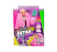 Mattel - Barbie Extra assortite GRN27, Giacca Rosa Fluffy GRN28