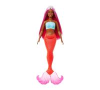 Mattel - Barbie Fairytale Sirene HRR02, Rosso HRR04