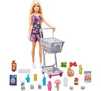 Mattel GTK94 Barbie Shopping Time con Carrello Spesa e Accessori