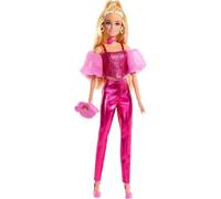 Mattel Deluxe Style im rosaen Metallic Outfit JFP40