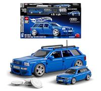 Hot wheels brick shop '94 audi avant rs2 set da costruire 252 pezzi - mattel