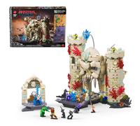 Mattel Brick Shop Masters of the Universe, Battaglia del Castello di Grayskull con 867 pezzi e 16 personaggi, per collezionisti adulti e ragazzi dai 13 anni in su, JMB32