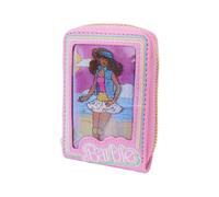 Loungefly Barbie 65° Anniversario Doll Box Triple Lenticolare Zip Intorno Fisarm