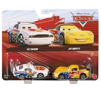 Mattel Cars 3 - Molle per radiatore in metallo pressofuso, scala 1:55, confezione da 2