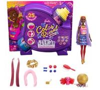 Mattel Color Reveal Glitzer Haarwechsel Puppe Glitzerblau mit HBG40