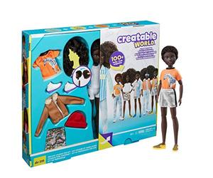 Mattel Creatable World Deluxe Kit, Personaggio Personalizzabile con Accessori, +100 Combinazioni, Giocattolo per Bambini 6+ Anni, GKV49