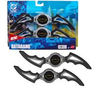 Mattel DC Premier - Batlink Batarang, versione giocattolo dell'iconica arma di Batman in stile boomerang, larga 20 cm e divisibile per utilizzo modulare sui veicoli, JMD54