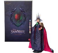 Mattel Disney Collector - Bambola da collezione della Regina Cattiva, in abbigliamento firmato, ispirata al film Disney Biancaneve, regalo per bambini e collezionisti