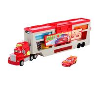 Mattel Cars Mack Officina Cambia Colore con truck e Saetta McQueen