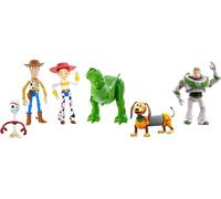 Pacco 6 Statuette Mobili Giocattolo Storia 4 Road Trip Disney Pixar Mattel