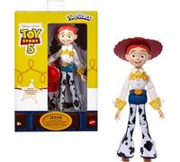 Mattel Disney Pixar Toy Story 5 Jessie - Bambola di straccio in scala da gioco, 17,8 cm, cowgirl dai capelli rossi, statuetta da collezione morbida e fedele al film