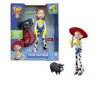 Mattel Disney Pixar Toy Story 5 - Jessie Parlante, action figure da 30cm con articolazioni mobili che riproduce oltre 35 suoni e frasi dal film, maialino Jimmy Dean incluso, 3+ anni, JKL99