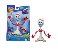 Mattel Disney Pixar Toy Story 5 - Forky, personaggio interattivo da 18cm che ripete le frasi del film e interagisce con gli altri personaggi della serie quando sono vicini, JKV29