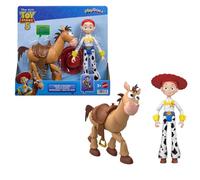 Mattel Disney Pixar Toy Story 5 - Jessie e Bullseye il Fedele Destriero, set da 2 action figures da 18cm, cappello da cowgirl rimovibile e design fedele al film 2026, 3+ anni, JKV21
