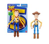 Mattel Disney Pixar Toy Story 5 - Woody, action figure da 23,5cm con 14 punti di articolazione, cappello removibile e design fedele al film 2026, 3+ anni, JKV14