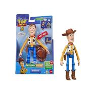 Mattel Disney Pixar Toy Story 5 - Woody, personaggio interattivo da 18cm che ripete le frasi del film e interagisce con gli altri personaggi della serie quando sono vicini, JKV25