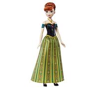 Fashion doll mattel disney frozen bambola cantante anna