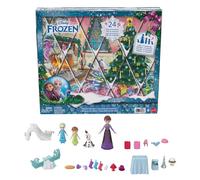 Mattel Disney Frozen - Calendario dell'Avvento 2026, 24 giorni di sorprese ispirate al film, include mini bambole Young Anna ed Elsa, Olaf e tanti accessori, 3+ anni, JLJ06