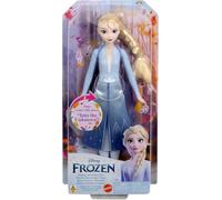 Mattel Disney Frozen Elsa In un altro mondo bambola cantante vestita dal suo abito iconico In un altro mondo del film Disney Frozen 2, HXD36